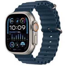 Apple Watch Ultra 2 GPS + Cellular 49mm Titanium Case with Blue Ocean Band (MREG3) : Размер 49mm