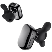 Наушники Baseus Encok W02 Truly Wireless headset Black (NGW02-01): Тип конструкции вкладыши