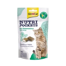Витаминные лакомства Gimborn GimCat Nutri Pockets для кошек Кошачья мята и мультивитамин 60 г (4002064419190): Вид Снеки