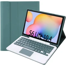 Аксессуар для планшетных ПК BeCover Case Smart Keyboard TouchPad Dark Green for Samsung Galaxy Tab S6 Lite 10.4 P610/P613/P615/P619 (712363): Цвет зеленый