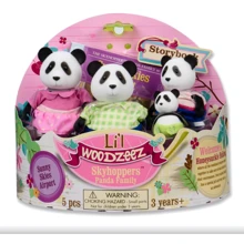 Набор фигурок Li`l Woodzeez Семья Панд (6154M): Тип Набор игровых фигурок