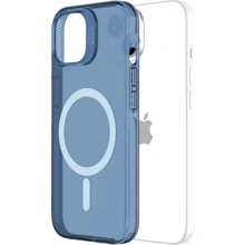 Чохол для iPhone VOKAMO Case with MagSafe Clear/Blue для iPhone 15 (NVK010852): Колір синий