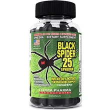 Жироспалювач Cloma Pharma Black Spider 25 100 caps: Стать унісекс