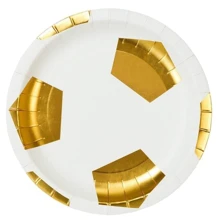 Сервировка стола Одноразовые тарелки Talking Tables серия PARTY CHAMPIONS 12 шт в упаковке (CHAMP-PLATE-SML): undefined undefined
