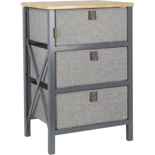 Комод раскладной Bo-Camp Hamlets 60x41x32 см Grey/Brown (DAS302573): undefined undefined