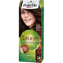 Palette Naturals Крем-краска для волос 4-0 (700) Каштановый 110 ml: Пол Для женщин