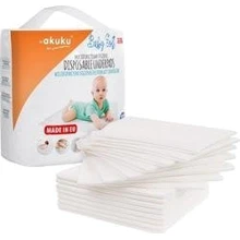 Одноразовые подкладки Akuku Baby Soft 40x60 см 15 шт. (A0500): undefined undefined