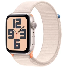 Apple Watch SE 2 2023 44mm GPS Starlight Aluminum Case with Starlight Sport Loop (MRE63) UA: Розмір 44mm