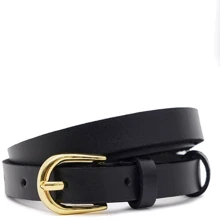 Жіночий ремінь Borsa Leather чорний (100v1genw43-black): Стать Женский