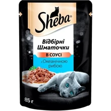 Влажный корм Sheba cig POU для котов с океанической рыбой в соусе 24х85 г (4770608258825): Тип Влажный корм