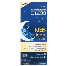 Mommy's Bliss Kids sleep Детский сироп для улучшения сна мелатонин 120 мл: Форма выпуска Жидкость