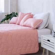 Покрывало Sonex Capri двустороннее 220x240 коралловый/белый (SO102403): Размер, см 220x240