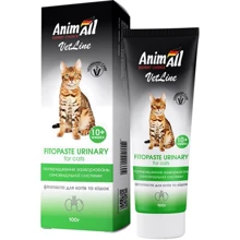 Фитопаста AnimAll VetLine Уринари для котов 100 мл: Вид Паста