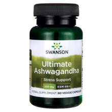 Бустер тестостерону Swanson Ultimate Ashwagandha 250 mg Ашвагандха екстракт кореня 60 веганських капсул: Форма випуску капсульованих