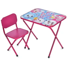 Столик детский Bambi M 5971-8 складной со стульчиком: Тип набор