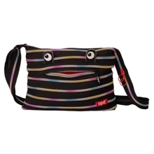 Сумка ZIPIT MONSTERS Black Rainbow Teeth черная (ZBDM-2): Тип Сумка