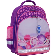 Рюкзак школьный Bagland Mouse 339 фиолетовый 409 (0051370): Возрастная группа от 6 до 10 лет
