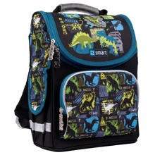 Рюкзак школьный каркасный Smart PG-11 Dino world черный (557014): Возрастная группа от 6 до 10 лет