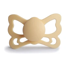 Пустышка Frigg Butterfly Pale Daffodil size 2 (6-18 m) желтый (001170): Возраст старше 6 месяцев