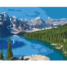 Картина по номерам Art Craft Озеро Марейн, Канада 40х50 см (10587-AC): Производитель Art Craft