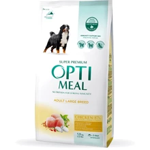 Сухой корм Optimeal Adult Large Breed Dogs для собак крупных пород с курицей 1.5 кг (4820083905360): Тип Сухой корм