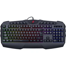Клавіатура ERGO KB-810 ENG/RUS/UKR Black: Підключення дротове