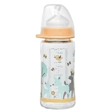 Стеклянная бутылочка Nip Система Actiflex M 240 мл (35064): Материал стекло