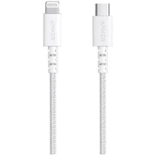 Кабель ANKER Cable USB-C to Lightning Powerline Select+ 1.8м White (A8618H21): Тип USB-C - Lightning