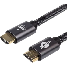 Кабель и переходник HDMI to HDMI 15.0m V2.1 active Atcom (23715): Тип кабель