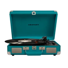 Виниловый проигрыватель Crosley Cruiser Deluxe (Teal): Привод ременной