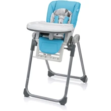 Стульчик для кормления Baby Design LOLLY PASTELL 05 LAKE BLUE: Тип классический стульчик