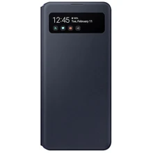 Чехол для телефонов Samsung Wallet Cover View S Black (EF-EA415PBEGRU) for Samsung A415 Galaxy A41: Совместимость Samsung A415 Galaxy A41