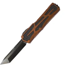 Нож Heretic Colossus Tanto Black Blade root beer (988.00.06): Тип ножа Выкидной