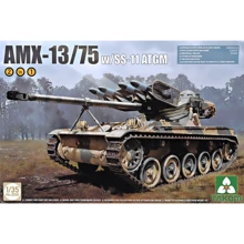 Легкий танк AMX-13/75 с ракетой SS-11 ATGM 2 в 1: Производитель Takom