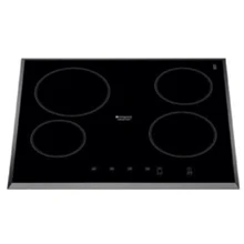 Варочная поверхность электрическая Hotpoint-Ariston KRA 640 X S: Расположение панели спереди