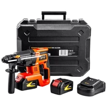 Перфоратор GTM RHC18/22BL 18 В + аккум. 4 Ач 2 шт: Тип крепления бура SDS-Plus