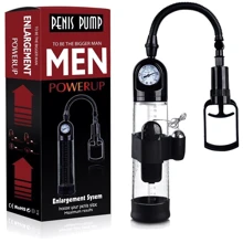 Вакуумна помпа з вібрацією Powerpump MASTER Vibrating - Black & Clear, BS6000034: Для кого Для чоловіків