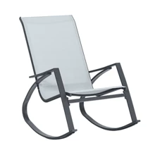 Садове крісло-гойдалка Hop-Sport Chomik Kivi Сірий (5900779863842): Вид Кресло