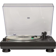 Виниловый проигрыватель Crosley C100BT-BK Bluetooth (Black): Привод ременной