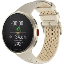 Смарт-часы Polar Pacer Pro Champagne Gold (S-L) (900108611): Дисплей 1.2" (240x240)