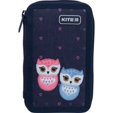 Пенал без наповнення Kite Education Lovely owls K21-623-1, 2 відділення: Рік випуску колекції 2021