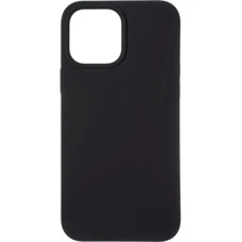 Чехол для iPhone TPU Silicone Case Full Soft Black for iPhone 13 Pro Max: Цвет черный