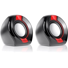 Акустична система REAL-EL S-50 Black / Red: Формат акустики 2.0