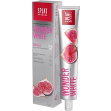 SPLAT Special Wonder White 75 ml Зубная паста: Назначение Укрепление десен, Чувствительные зубы, Отбеливание, Очищение