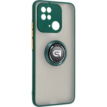 Чехол для телефонов ArmorStandart Frosted Matte Ring Dark Green for Xiaomi Redmi 10C (ARM68367): Совместимость Xiaomi Redmi 10C
