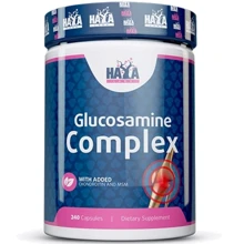Haya Labs Glucosamine Chondroitin & MSM Complex Глюкозамін Хондроїтин з комплексом ЧСЧ 240 капсул: Тип Глюкозамин