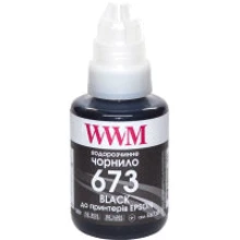 Чорнило WWM Epson L800 140г Black (E673B): Колір Black