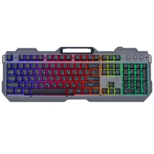 Клавиатура ERGO KB-650 ENG/RUS/UKR Black: Подключение проводное
