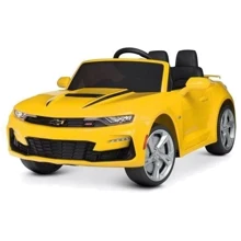 Детский электромобиль Bambi Racer Chevrolet желтый (M 5669EBLR-6): Вид автомобиль