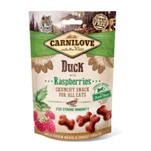 Лакомство Carnilove Crunchy Snack с уткой, малиной и свежим мясом для кошек 50 g (8595602527199): Вид Снеки